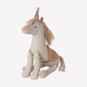Maileg Unicorn medium size - Cream and Gold